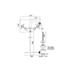 Miscelatore Monoforo da Bidet Vintage in Ottone Made in Italy – Elisea Viadurini