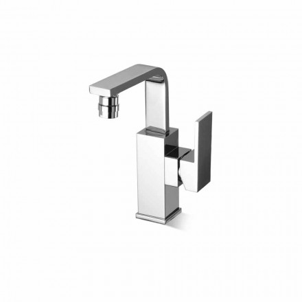 Miscelatore per Bidet a Canna Alta Girevole di Design Made in Italy - Panela Viadurini