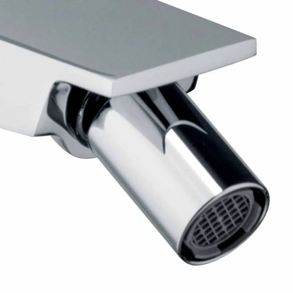 Miscelatore per Bidet con Scarico in Finitura Cromata Made in Italy - Galla Viadurini