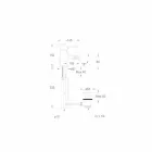 Miscelatore per Bidet di Design Moderno in Ottone Made in Italy - Binsu Viadurini