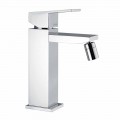 Miscelatore per Bidet in Finitura Cromata con Scarico Made in Italy - Medida