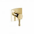 Miscelatore per Doccia da Incasso in Ottone Design Moderno Made in Italy - Neno