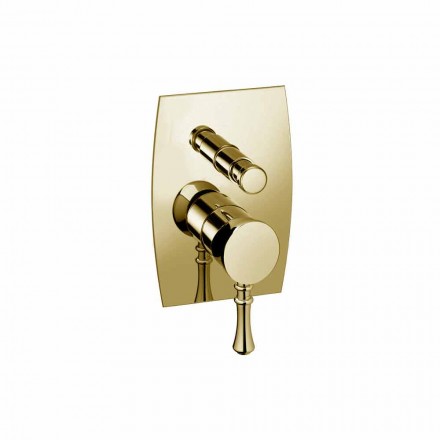 Miscelatore per Doccia o Vasca di Design in Ottone Made in Italy - Neno Viadurini