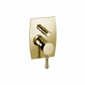 Miscelatore per Doccia o Vasca di Design in Ottone Made in Italy - Neno