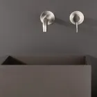 Miscelatore per Lavabo ad Incasso in Acciaio Inossidabile AISI 316L - Artigli Viadurini