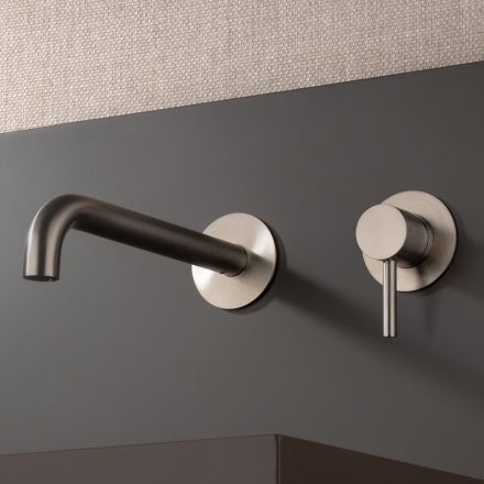 Miscelatore per Lavabo ad Incasso in Acciaio Inossidabile AISI 316L - Artigli Viadurini