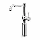 Miscelatore per Lavabo Bagno a Canna Alta Prolunga 13 cm Made in Italy - Neno Viadurini
