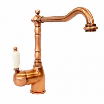 Miscelatore per Lavabo Cucina Design Classico in Ottone Made in Italy - Carmel Viadurini