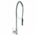 Miscelatore per Lavabo Cucina in Ottone con Doccetta Made in Italy - Kalimo