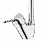 Miscelatore per Lavabo Cucina in Ottone Cromato Orientabile Made in Italy - Cino Viadurini