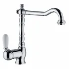 Miscelatore per Lavabo da Cucina Classico in Ottone Made in Italy - Adonis Viadurini