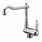 Miscelatore per Lavabo da Cucina Stile Classico in Ottone Made in Italy - Annodo Viadurini