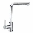 Miscelatore per Lavabo in Ottone con Doccetta in ABS Made in Italy - Kalid Viadurini