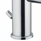 Miscelatore per Lavabo in Ottone Cromato con Scarico Made in Italy - Ermia Viadurini