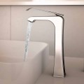 Miscelatore per Lavabo in Ottone Cromato di Design Made in Italy - Bonina