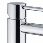 Miscelatore per Lavabo in Ottone Finitura Cromata Made in Italy - Ermia Viadurini
