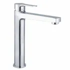Miscelatore per Lavabo Prolungato in Ottone Senza Scarico Made in Italy - Sindra Viadurini