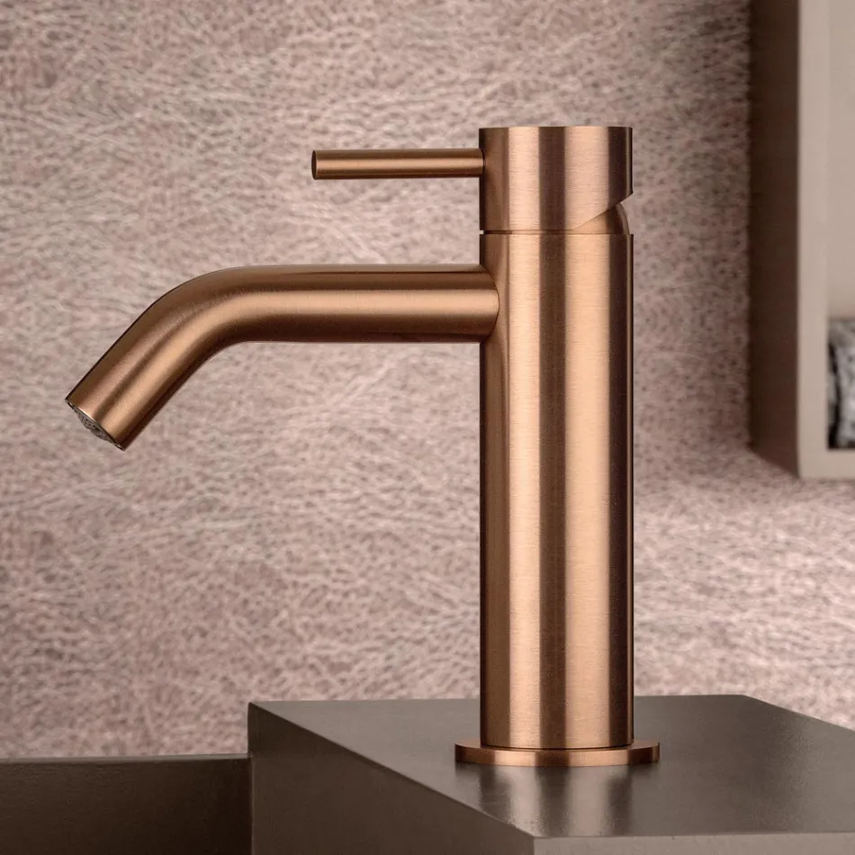 Miscelatore per Lavabo Senza Scarico in Acciaio Inossidabile AISI 316L - Artigli Viadurini