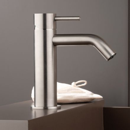 Miscelatore per Lavabo Senza Scarico in Acciaio Inossidabile AISI 316L - Artigli Viadurini