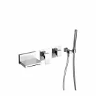 Miscelatore per Vasca da Bagno a Incasso di Design Made in Italy - Panela Viadurini