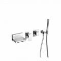 Miscelatore per Vasca da Bagno a Incasso di Design Made in Italy - Panela