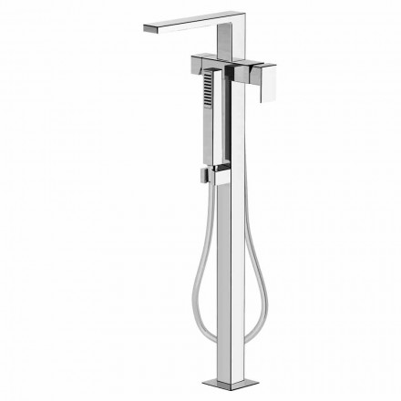 Miscelatore Per Vasca da Bagno a Pavimento Moderno Made in Italy - Pirio Viadurini