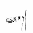 Miscelatore per Vasca da Bagno da Incasso di Design Made in Italy - Bibo Viadurini