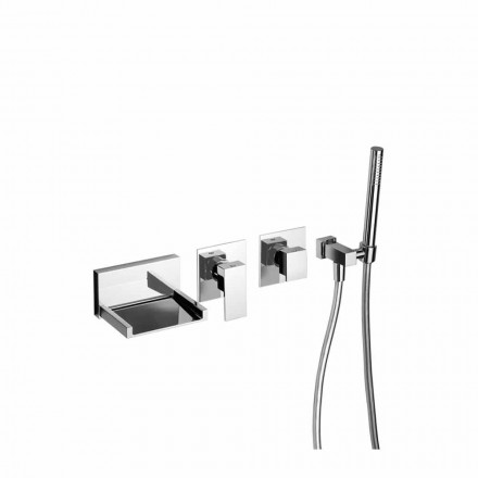 Miscelatore per Vasca da Bagno da Incasso di Design Made in Italy - Bibo Viadurini