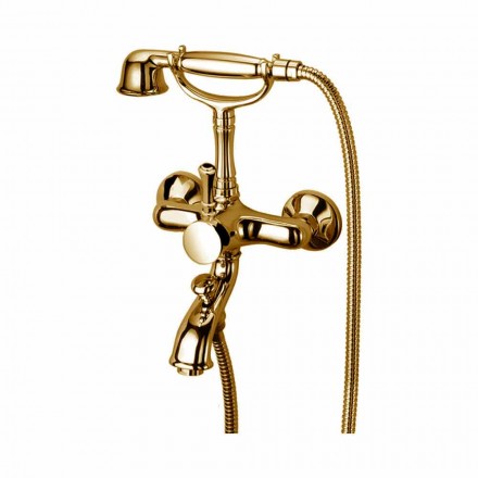 Miscelatore per Vasca da Bagno Esterno in Ottone Made in Italy - Neno Viadurini