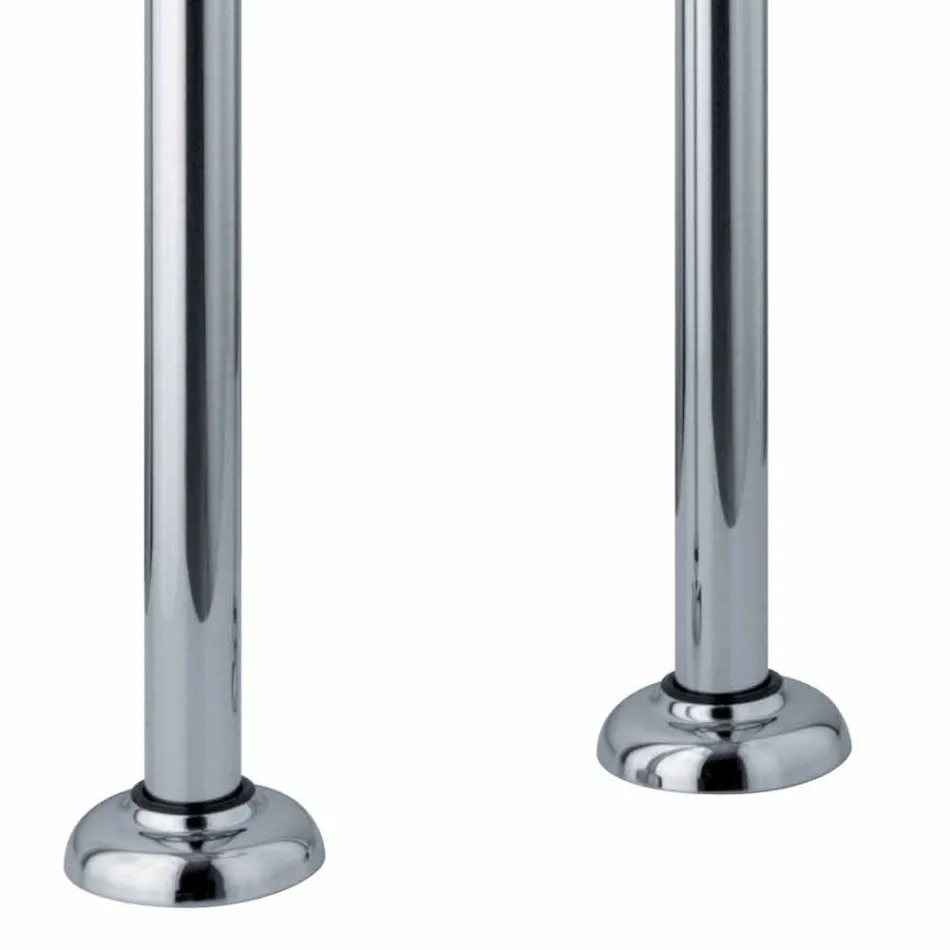 Miscelatore per Vasca da Terra Design Classico in Ottone Made in Italy - Lisca Viadurini