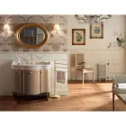 Mobile a Due Ante e Cesto Laccato Lucido Made in Italy - Candy Viadurini