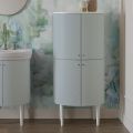 Mobile Bagno a Quattro Ante che Chiudono 3 Ripiani Made in Italy - Candy