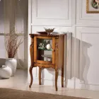Mobile da Salotto Classico con 1 Anta Vetro o Legno Made in Italy - London Viadurini