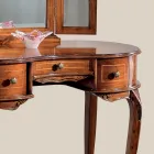 Mobile Pettiniera in Legno con Cassetti e Specchio Made in Italy - Luxury Viadurini