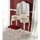 Mobile Pettiniera in Legno con Cassetti e Specchio Made in Italy - Luxury Viadurini