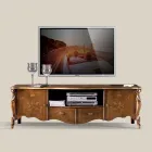 Mobile Porta Tv con 2 Ante e 2 Cassetti in Legno Made in Italy - Caligola Viadurini