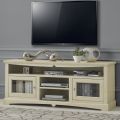 Mobile Porta Tv con 2 Ante e 3 Vani a Giorno Made in Italy - Ymir