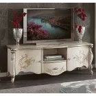 Mobile Porta Tv con 2 Ante e Cassetto in Legno Made in Italy - Caligola Viadurini