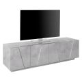 Mobile Porta Tv da Soggiorno con 4 Ante in Melaminico Made in Italy - Naditza