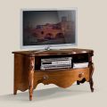 Mobile Porta Tv in Legno Noce Bassano con Cassetto Made in Italy - Commodo