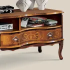 Mobile Porta Tv Legno Classico con Vani e Cassetti Made in Italy - Prince Viadurini