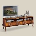 Mobile Porta Tv Legno Classico con Vani e Cassetti Made in Italy - Prince