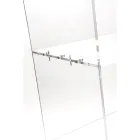 Mobile Vetrina Plexiglass Trasparente Design Italiano 4 Ripiani - Raganella Viadurini