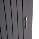 Mobiletto da Esterno in Alluminio con 1 Anta di Diverse Finiture - Hotel Viadurini