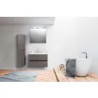 Mobili Arredo Bagno Sospesi in Mdf Laccato Made in Italy – Becky Viadurini
