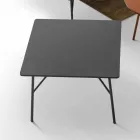 My Home Mek tavolino MDF grigio antracite design L79xH39cm made Italy Viadurini