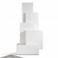 Mobile zona giorno a torre design MDF Tetris made in Italy