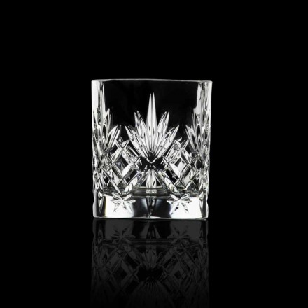 Old Fashioned Bicchieri Tumbler Basso da Cocktail 12 Pezzi Cristallo - Cantabile Viadurini