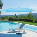 Ombrellone da Giardino con Struttura in Alluminio Rigato Anodizzato - Laila