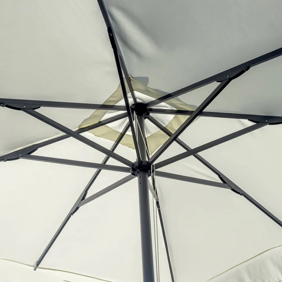 Ombrellone Quadrato 3x3 Metri in Poliestere Resinato - Arbor Viadurini